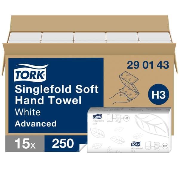 Tork miðaþ. singlefold/V-fold 2l 3750stk E H3