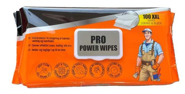 Blautklútar Pro Power Wipes 100stk