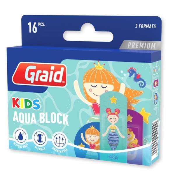 Skyndiplástur, hafmeyja 16 stk